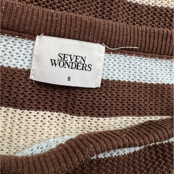 Seven Wonders Hazel Midi Skirt in Blue Multi - Picture 5 of 5